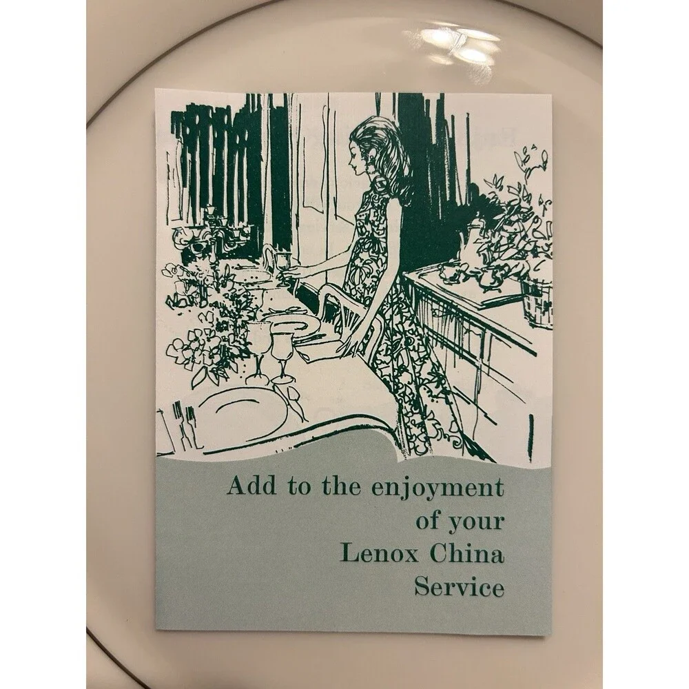 Lenox Solitaire Set Of 7 Dinner Plates, Set Of 2 Bread Plates, Set Of 4 Tea Cups